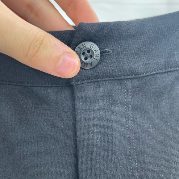 Women’s American Giant Cigarette Black Pants Size 4 - Picture 6 of 9